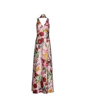 Vasiliki Catalina Silky Gown - White