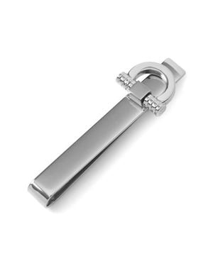 Cufflinks Inc. Horse Bit Stainless Steel Tie Bar - Metallic