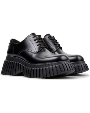 Camper Pix Bcn Leather Derby - Black