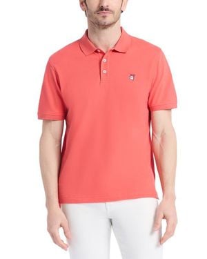 Robert Graham Devil Cotton Polo - Red