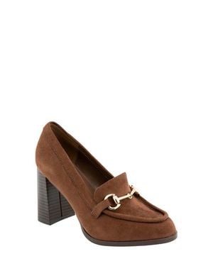 BCBGMAXAZRIA Yixy Loafer Pump - Brown