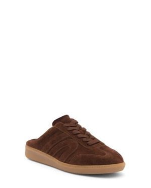 Jeffrey Campbell Up Front Sneaker Mule - Brown