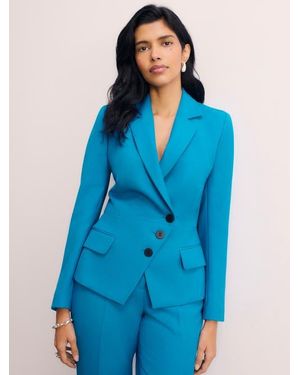 The Fold All Year Wool Belmont Jacket - Blue