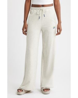 Rip Curl Surf Spliced Flare Leg Sweatpants - White