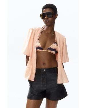 H&M Pintucked Blouse - Orange