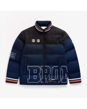 OFF SEASON Denver Broncos Team Puffer Jacket - Blue