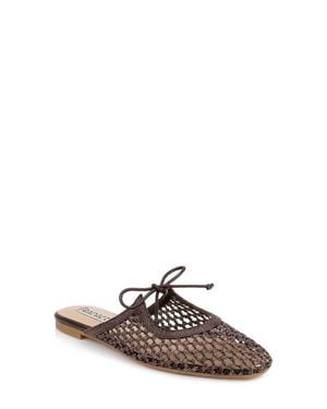 Badgley Mischka Xailee Woven Mule - Brown