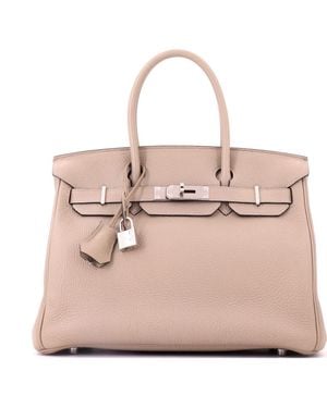 81034712 Birkin Handbag Togo With Palladium Hardware 30 - Pink