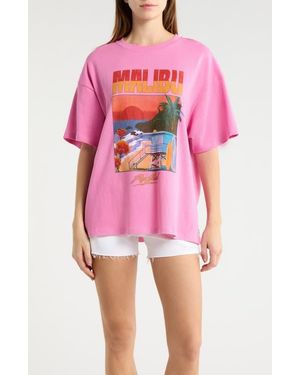 Rip Curl Hayley O Heritage Graphic T-Shirt - Pink