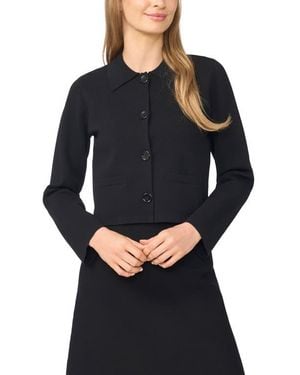 Halogen® Sweater Knit Jacket - Black