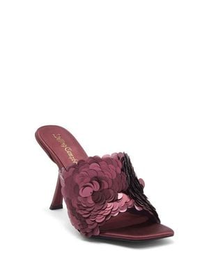 Jeffrey Campbell Bailar Sequin Sandal - Purple