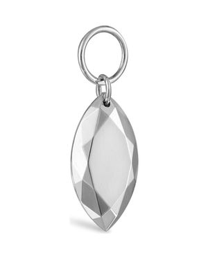 Maria Tash Faceted Marquise Charm - Metallic