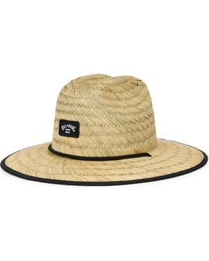 Billabong Tides Print Woven Straw Hat - Natural