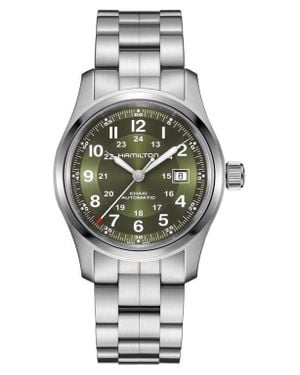 Hamilton Khaki Field Automatic Bracelet Watch, 42Mm - Gray