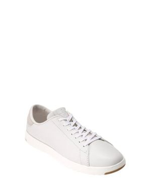 White Cole Haan Grandpro Tennis Shoes for Women Lyst