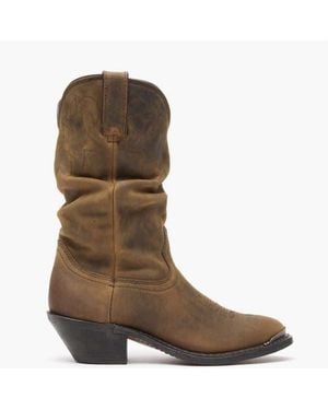 Durango Slouch Western Boot - Brown