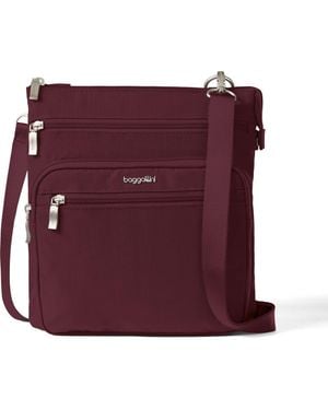 Baggallini Out And About Crossbody Bag - Purple