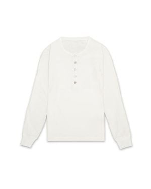 Fortela Coralie Mp Serafino Long Sleeve T-Shirt - White