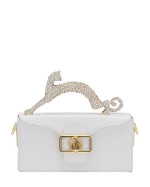 Lanvin Pencil Cat Bag - White