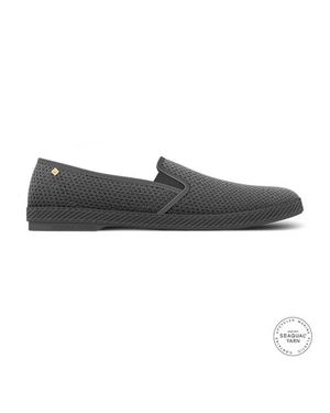 Rivieras Classic Mesh Slip-On Loafer - Black