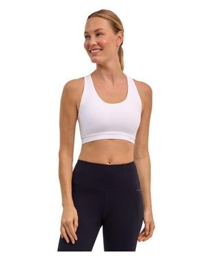 FALKE Madison Low Impact Sports Bra With Pads - White