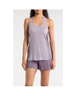 Smartwool Active Mesh Racerback Tank - Purple