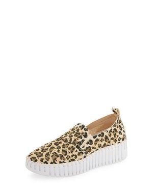 Ilse Jacobsen Tulip Perforated Slip-On Sneaker - White