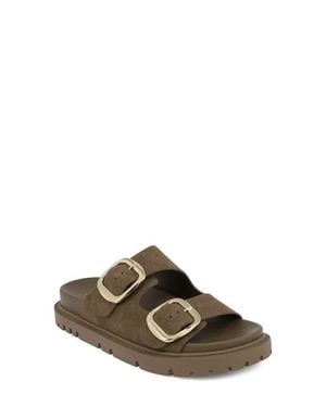 MIA Alttar Slide Sandal - Brown
