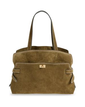 Anya Hindmarch Wilson Suede Tote - Green