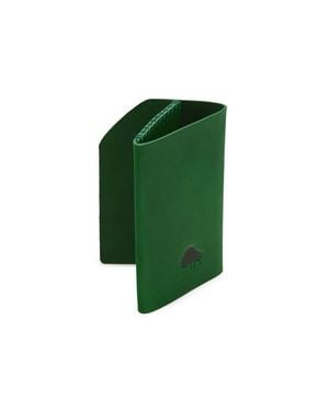 EZRA ARTHUR Slim Trifold Wallet - Green