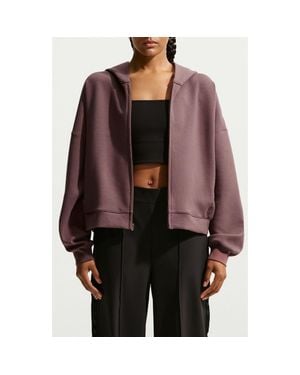 Nike Zip Front Hoodie - Brown