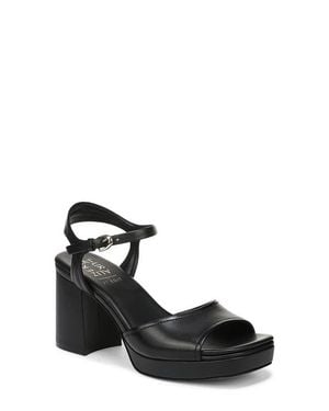 27 EDIT Naturalizer Paige Ankle Strap Platform Sandal - Black
