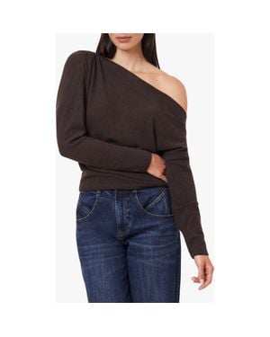 Habitual Colby Off The Shoulder Top - Blue