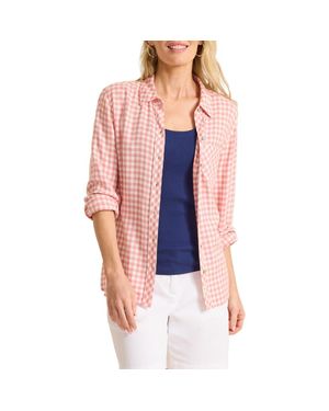 Tommy Bahama Villa Verde Check Shirt - Blue