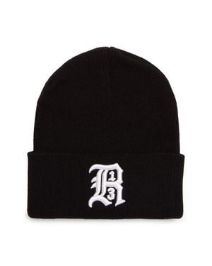 R13 Skully Logo Beanie - Black