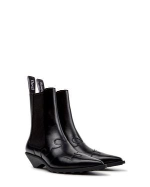 Camper Anita Pointed Toe Chelsea Boot - Black