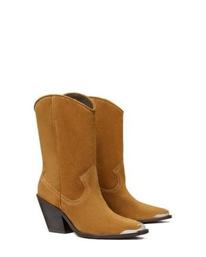 Tory Burch Western Boot - Brown