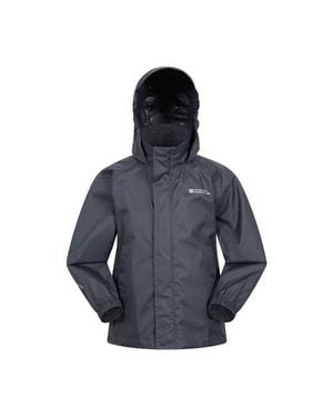 Mountain Warehouse Childrens/Kids Pakka Ii Waterproof Jacket - Blue