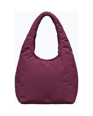GotBag Cloud Shoulder Bag Recycled Nylon Puffer Handbag - Purple