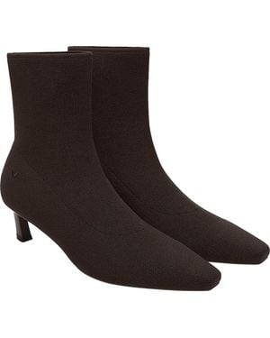 VIVAIA 2-In-1 Detachable Mid Heel Boots - Brown