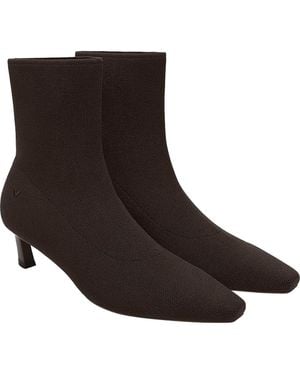 VIVAIA 2-In-1 Detachable Mid Heel Boots - Brown