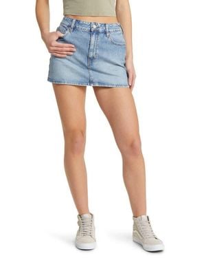 PacSun Bella Denim Miniskirt - Blue