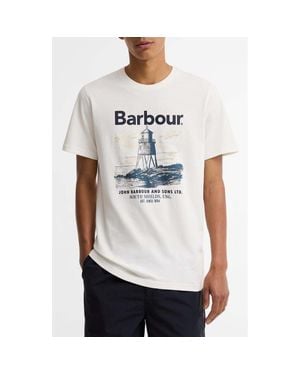 Barbour Harbourside Graphic T-Shirt - White