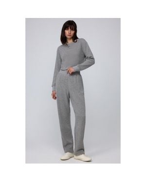 JUANA Off Hours Mid Rise Sweatpants - Gray