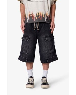 MNML Rave Cargo Shorts - Blue