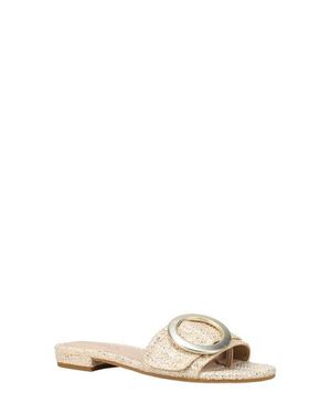 Pelle Moda Bianka Slide Sandal - Metallic
