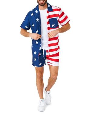 Opposuits 2-Piece Americana Summer Set - Blue
