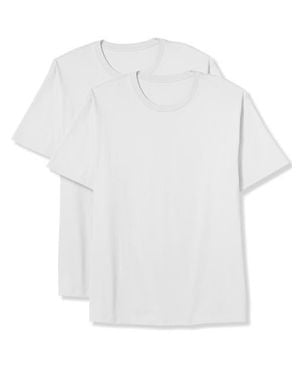 Essentials Big & Tall 2-Pk Tees - White