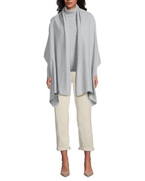 Lands' End Cashtouch Shawl Wrap - Gray