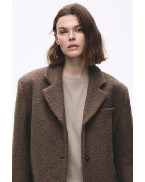 H&M Single-Breasted Blazer - Brown